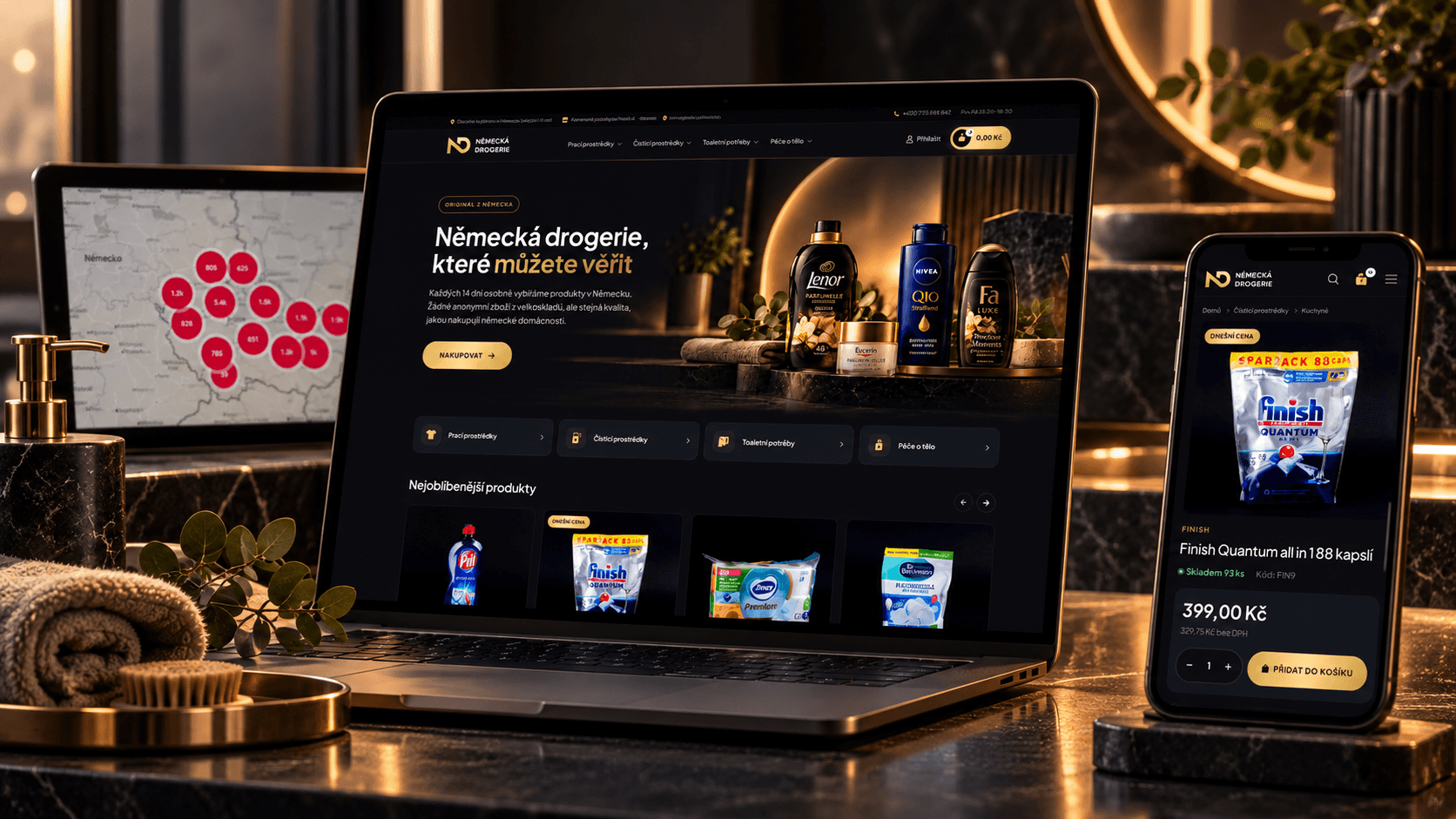 E-shop na míru propojený se skladovým a prodejním systémem